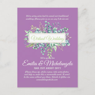 Cartão Postal Convidados para transmissão contínua ao vivo do 