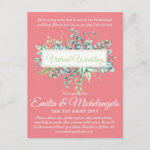 Cartão Postal Convidados para transmissão contínua ao vivo do ba