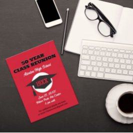 Cartão Postal Convidar Reunião! Cartão-postal de Reunião de Clas