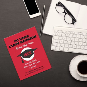 Cartão Postal Convidar Reunião! Cartão-postal de Reunião de Clas