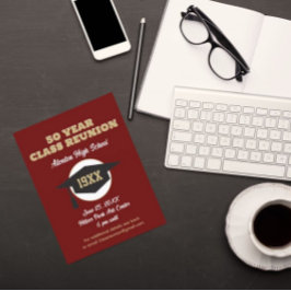 Cartão Postal Convidar Reunião! Cartão-postal de Reunião de Clas