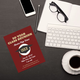 Cartão Postal Convidar Reunião! Cartão-postal de Reunião de Clas