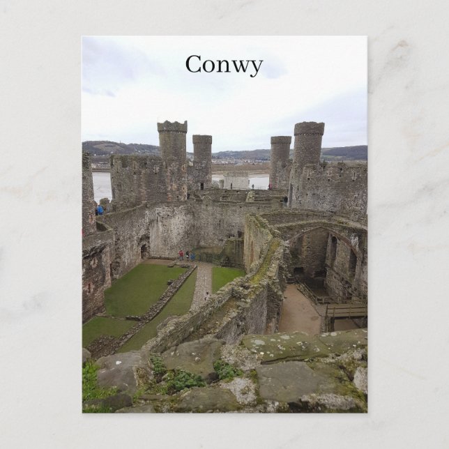 Cartão Postal Conwy (Frente)