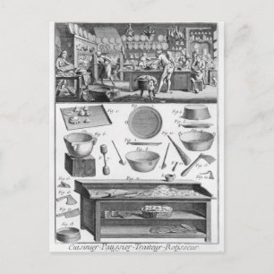 Cartão Postal Cook, Pastrycook, Caterer