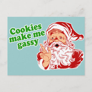 Cartão Postal Cookies me deixam tonto