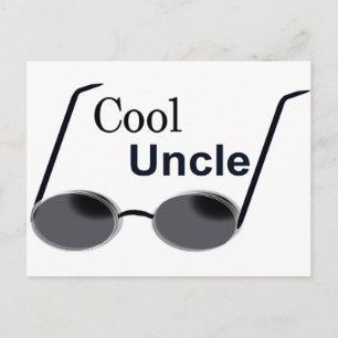 Cartão Postal Cool Uncle