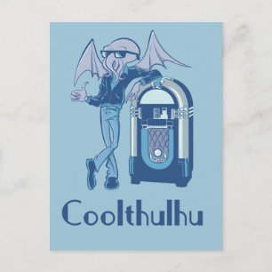 Cartão Postal Coolthulhu (Legal Cthulhu)