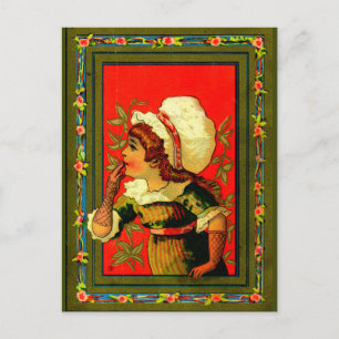 Cartão Postal Coordenadas do estilo 1885