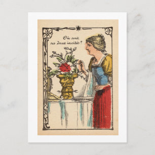 Cartão Postal Copa de Rubin II / Vaso de Rubin II