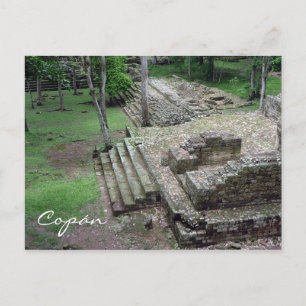 Cartão Postal copán antiga