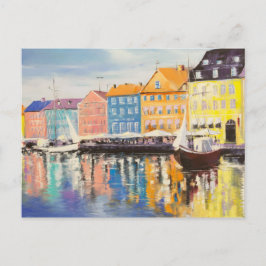 Cartão Postal Copenhaga
