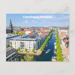 Cartão Postal Copenhaga Dinamarca