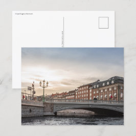 Cartão Postal Copenhaga Dinamarca