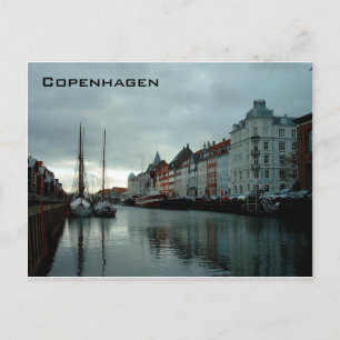 Cartão Postal Copenhaga - Ny Haven