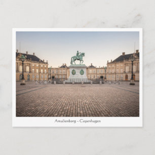 Cartão Postal Copenhague Dinamarca
