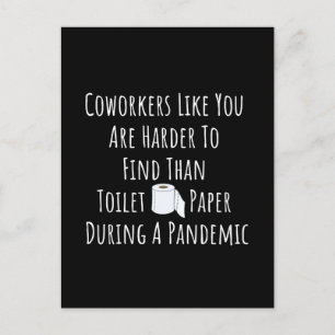 Cartão Postal Cópia de colaboradores como você é mais difícil de