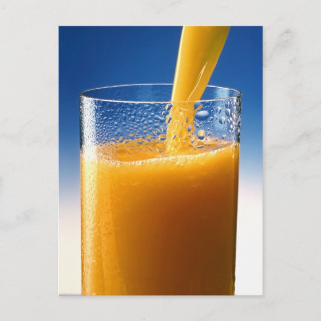 Cartão Postal Copo de Suco (Frente)