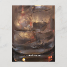 Cartão Postal Coquetel Alguém?