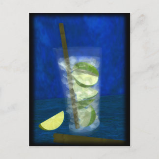 Cartão Postal Coquetel: Caipirinha