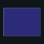 Cartão Postal cor azul-da-noite<br><div class="desc">cor azul-da-meia-noite 191970</div>