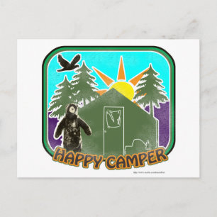 Cartão Postal Cor de Campanha Feliz