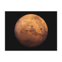 Cor do Cheio Espacial do Planeta Marte
