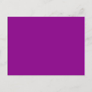 Cartão Postal cor magenta escura