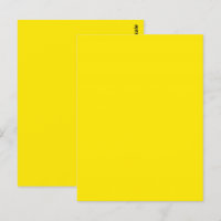 Cor Sólida Amarelo Canário