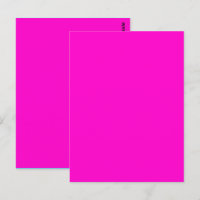 Cor Sólida Rosa Vibrante