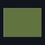 Cartão Postal cor verde-azul-escuro<br><div class="desc">cor verde-azeitona escuro 556B2F</div>