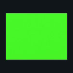 Cartão Postal cor verde-claro<br><div class="desc">cor verde-neon 39FF14</div>