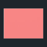 Cartão Postal cor vermelho claro<br><div class="desc">cor vermelha FF7F7F7F</div>