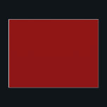 Cartão Postal cor vermelho escuro<br><div class="desc">cor vermelho escuro 8B0000</div>