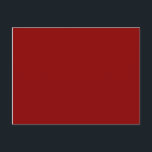 Cartão Postal cor vermelho escuro<br><div class="desc">cor vermelho escuro 8B0000</div>