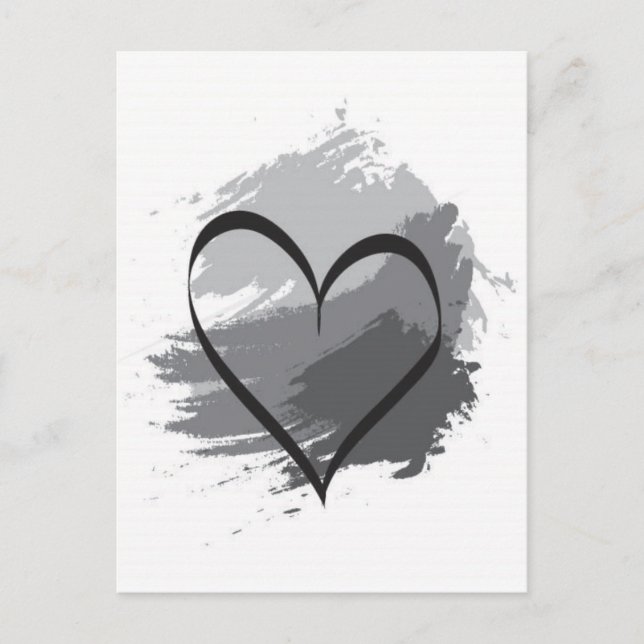 Cartão Postal Coração (Frente)