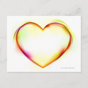 Cartão Postal Coração 2