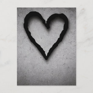 Cartão Postal Coração à esquerda, n.o 01