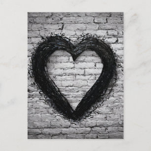 Cartão Postal Coração à esquerda, n.o 02