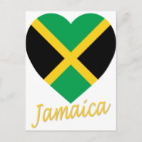 Coração da Bandeira da Jamaica