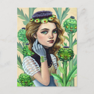 Cartão Postal Coração de Artichoke