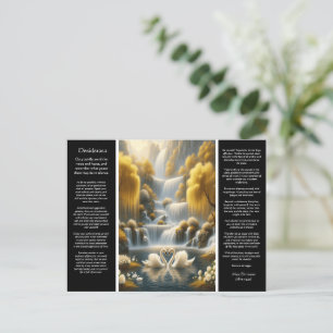 Cartão Postal Coração de Desiderata Valley, Embraço de Swan