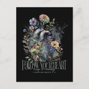 Cartão Postal Coração de Saúde