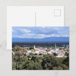 Cartão Postal Coração de Stawell e os Grampians