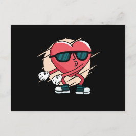 Cartão Postal Coração do fio