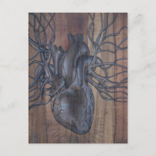Cartão Postal Coração Hemorragia