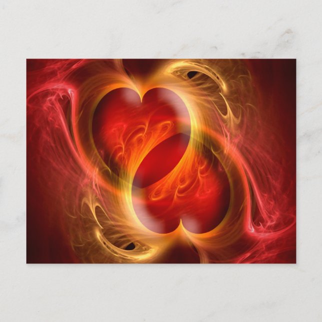 Cartão Postal Coração por Coração (Frente)