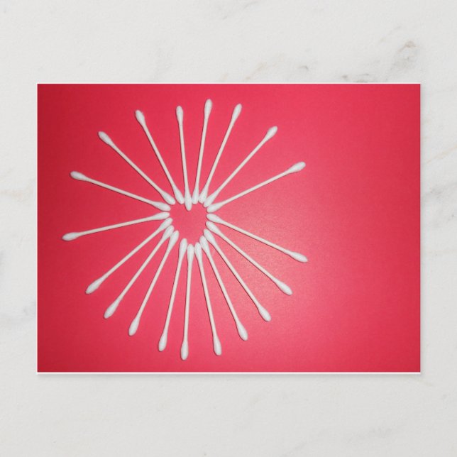 Cartão Postal Coração Q-Dica (Frente)