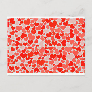 Cartão Postal Corações