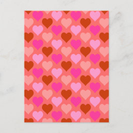 Cartão Postal Corações