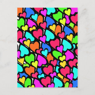 Cartão Postal Corações 2011